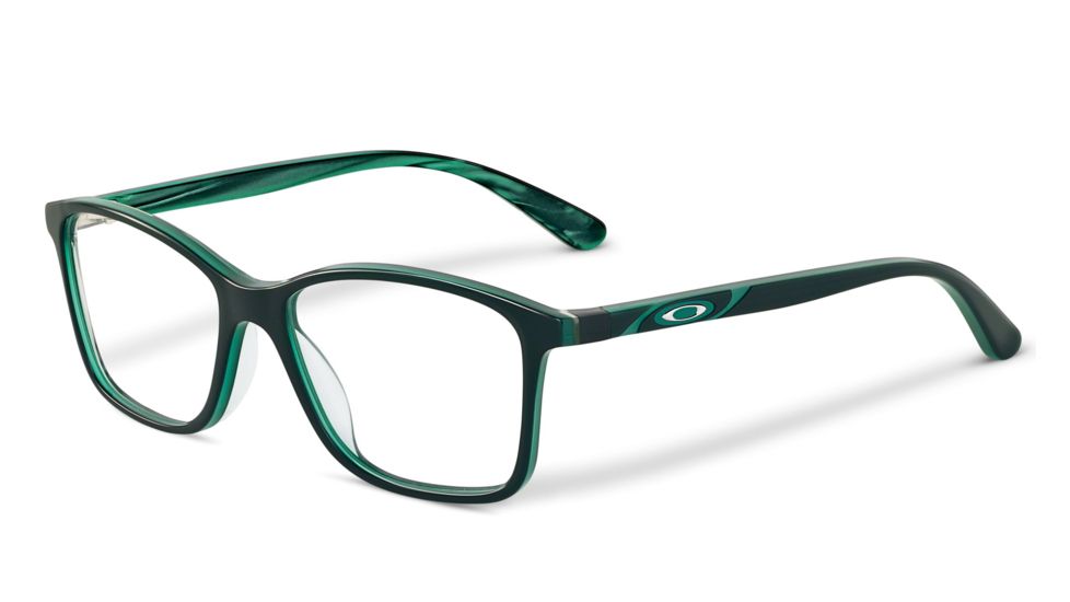 Oakley Showdown Progressive Prescription Eyeglasses, Green Quartz Frame, OX1098-0553PR