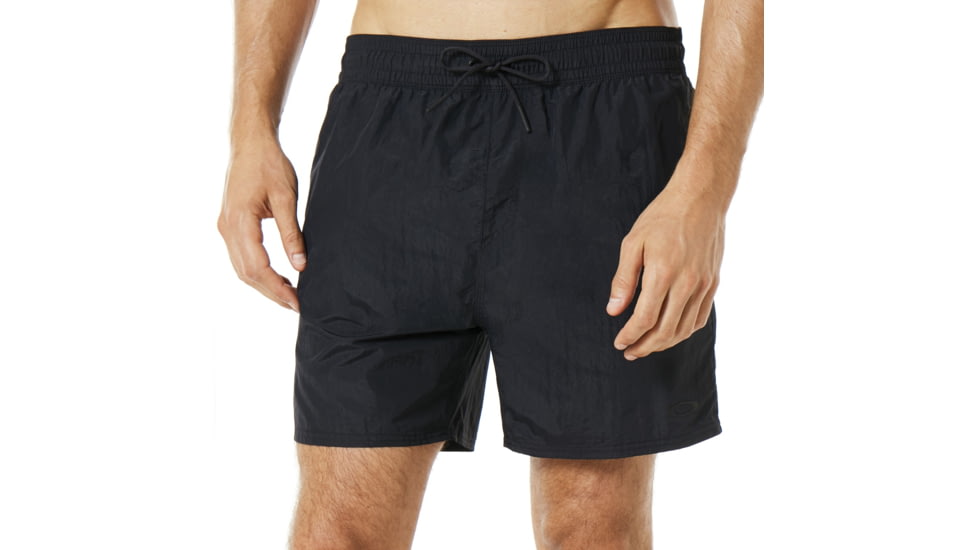 Oakley 16 Inches Solid Boardshort - Mens, Blackout, Extra Large, 482403-02E-XL