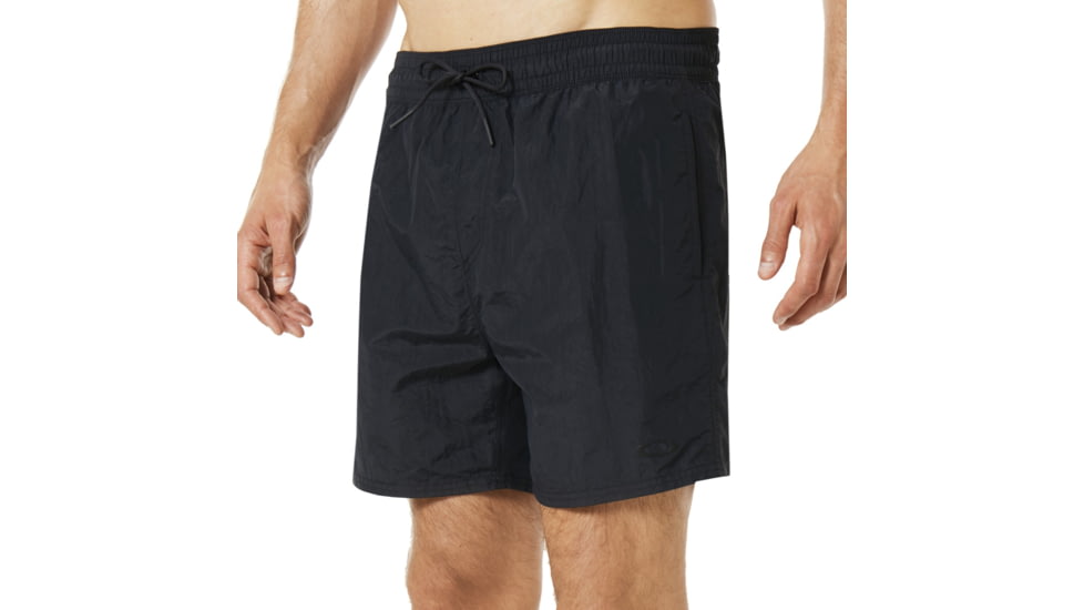 Oakley 16 Inches Solid Boardshort - Mens, Blackout, Extra Large, 482403-02E-XL