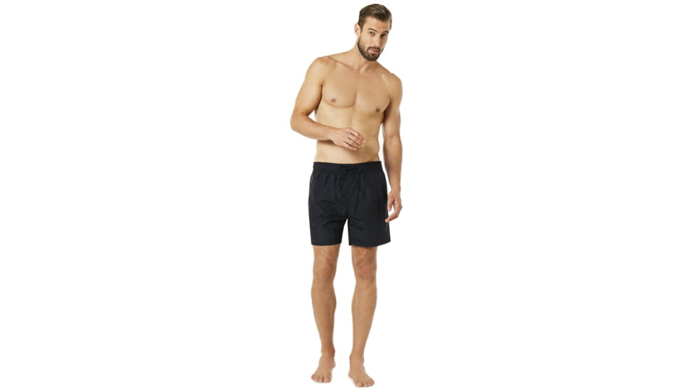 Oakley 16 Inches Solid Boardshort - Mens, Blackout, Small, 482403-02E-S