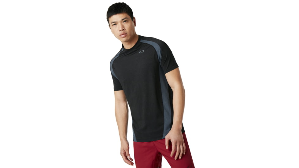 Oakley 3RD-G Short Sleeve Technical O-Fit Tee 2.0 - Mens, Blackout, Medium, 457718-02E-M