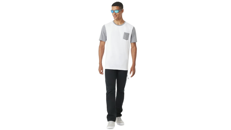 Oakley 50/50 Solid Pocket Tee - Men's, White, Medium, 455950-100-M