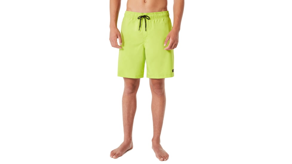 Oakley Ace Volley 18in Short - Mens, Olive Acid Wash, Large, 482274A-77M-L