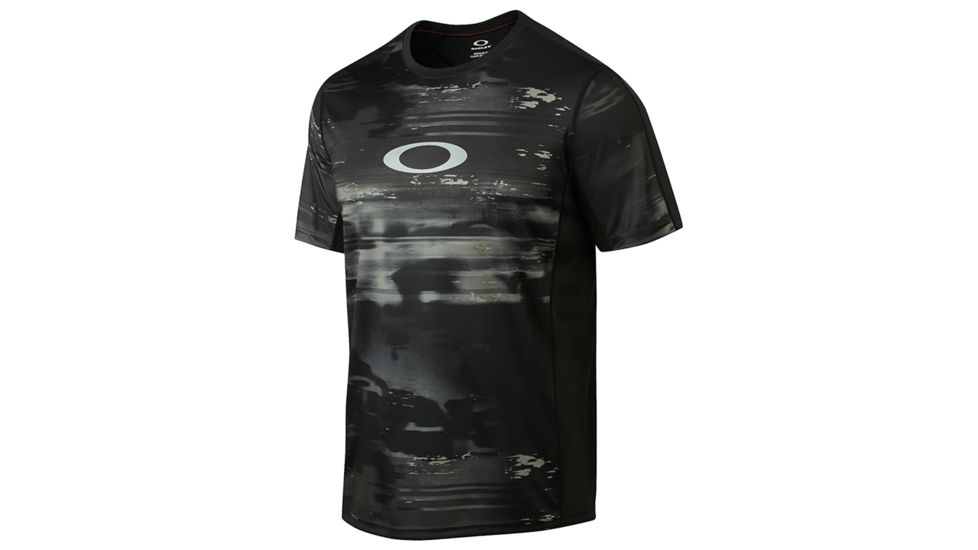 Oakley SI Agility Short Sleeve Top 2.0, Jet Black, Medium 433262-01K-MD