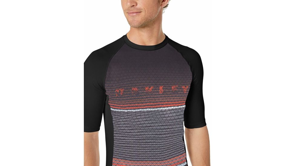 Oakley Asymmetrical Dynamic Rashguard - Mens, Blackout, 2XL, 482461-02E-XXL