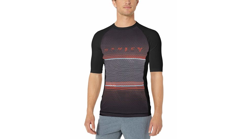 Oakley Asymmetrical Dynamic Rashguard - Mens, Blackout, 2XL, 482461-02E-XXL