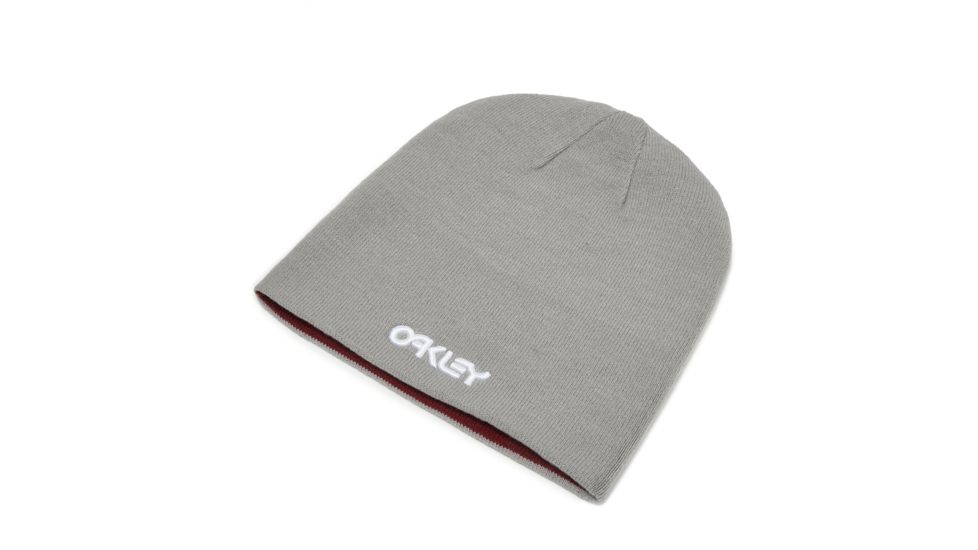 Oakley B1B Logo Reversible Beanie - Mens, Stone Gray, U, 912018-22Y-22Y-U