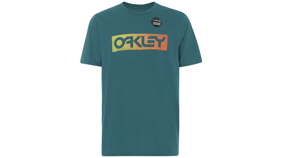 Oakley B1B Logo Tee - Mens, Petrol, Extra Large, 457526-9PE-XL
