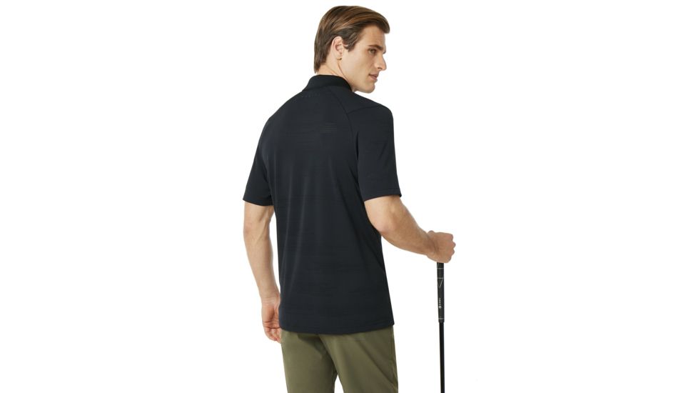 Oakley SI Balata Performance Polo - Mens, Blackout, Small, 434306-02E-S