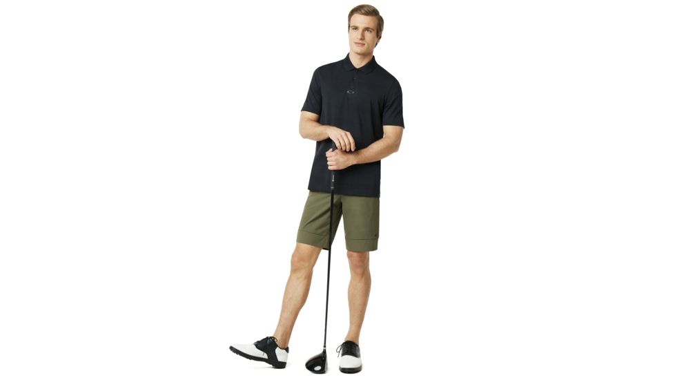 Oakley SI Balata Performance Polo - Mens, Blackout, Small, 434306-02E-S