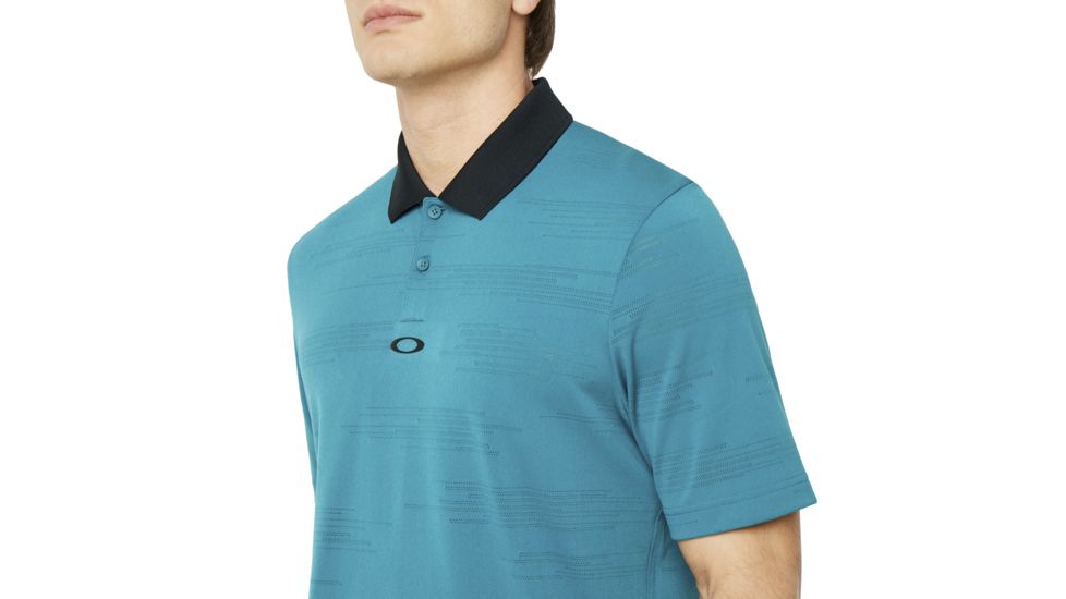 Oakley SI Balata Performance Polo - Mens, Petrol, Extra Large, 434306-9PE-XL