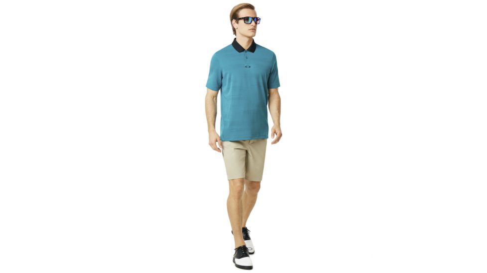 Oakley SI Balata Performance Polo - Mens, Petrol, Extra Large, 434306-9PE-XL