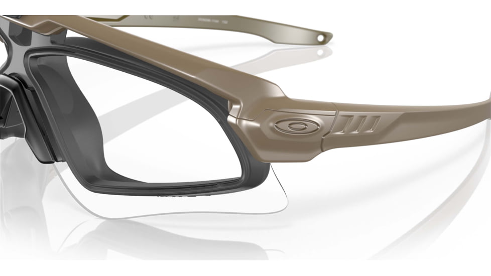Oakley Si Ballistic M Frame Alpha Kit - Tan W/ Clear,gray,prizm Tr22,prizm Tr45 Lenses - OO9296-1144