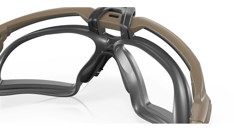 Oakley Si Ballistic M Frame Alpha Kit - Tan W/ Clear,gray,prizm Tr22,prizm Tr45 Lenses - OO9296-1144