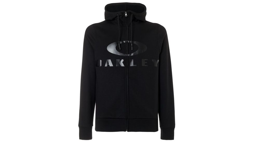 Oakley SI Bark Full Zip Hoodie - Mens, Blackout, Extra Large, 461643-02E-XL