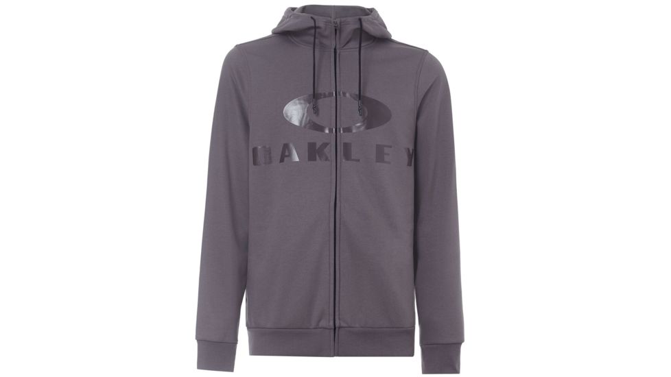 Oakley SI Bark Full Zip Hoodie - Mens, Forged Iron, Large, 461643-24J-L