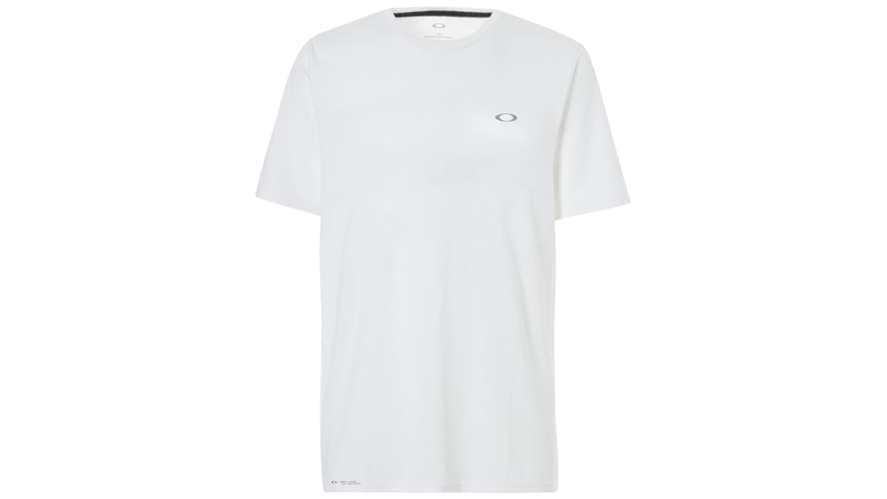 Oakley Base Short Sleeve Top - Mens, White, Extra Small, 434006-100-XS