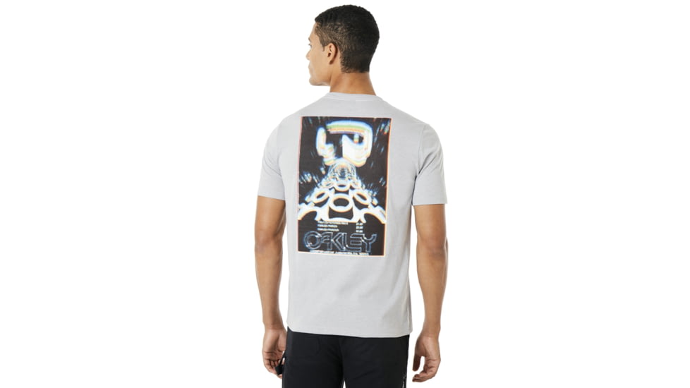 Oakley Blur Advertising Short Sleeve Tee - Men's, Granite Heather, Medium, 457361-24L-M