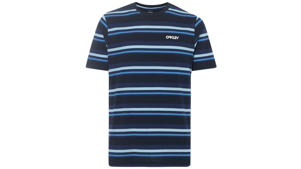 Oakley Bold Yd Stripe Tee - Mens, Fathom, Medium, 457701-6AC-M