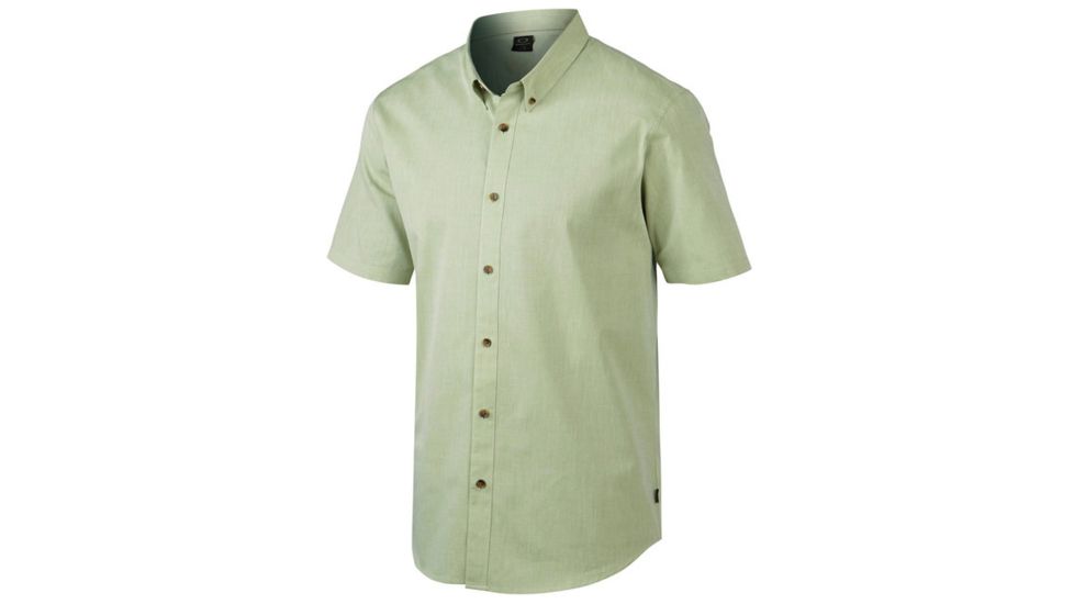 Oakley SI Buzz Woven Shirt, Peridot Green, Small 401648-83K-SM