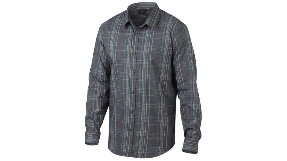 Oakley SI Cave Woven Shirt, Jet Black, Small 401688-01K-SM