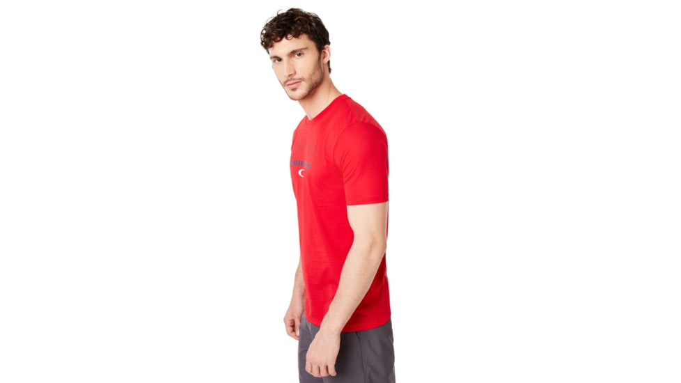 Oakley Chicago Skyline Tee - Mens, Chili Red, Medium, 457790-4CR-M