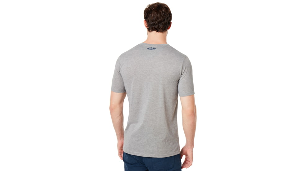 Oakley SI Chicago Tee - Mens, Gray Melange, Small, 457778-2GM-S