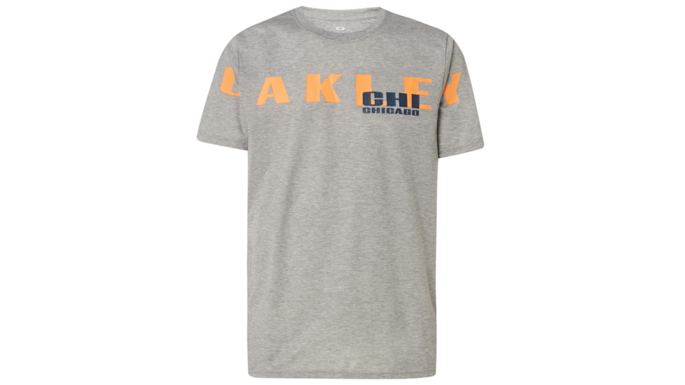 Oakley SI Chicago Tee - Mens, Gray Melange, Small, 457778-2GM-S