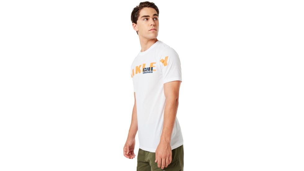 Oakley SI Chicago Tee - Mens, White, 2XL, 457778-100-XXL