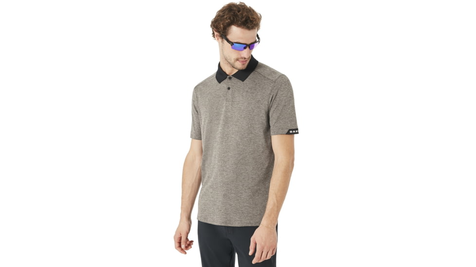 Oakley Contour Polo - Mens, Blackout, Medium, 434035-02E-M