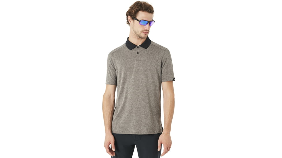 Oakley Contour Polo - Mens, Blackout, Medium, 434035-02E-M