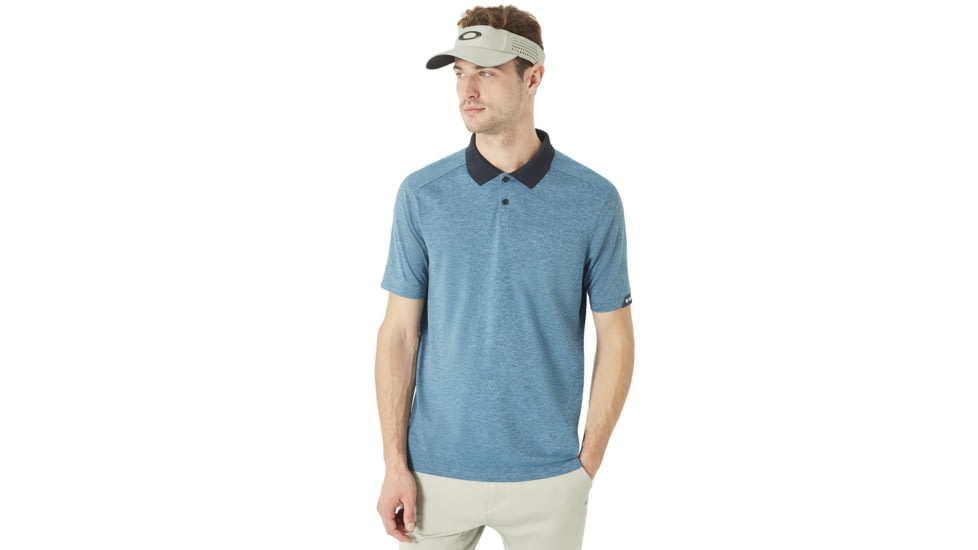 Oakley Contour Polo - Mens, Ensign Blue, Extra Large, 434035-64W-XL