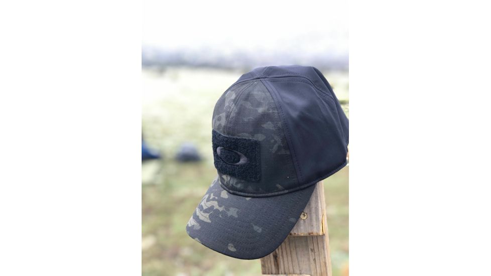 Oakley SI Cotton Stretch Fit Cap, Black Multicam, L/XL, 911630A-02L-LXL