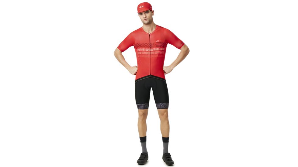 Oakley SI Cycling Cap - Mens, Red Line, Large/Extra Large, 912125-465-465-L/XL