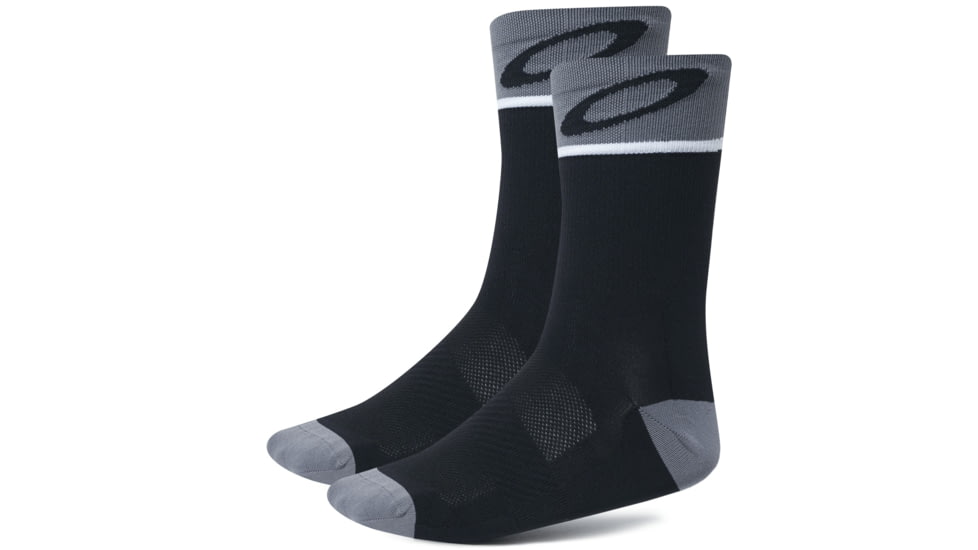Oakley SI Cycling Socks - Mens, Blackout, Extra Large, 93285-02E-02E-XL