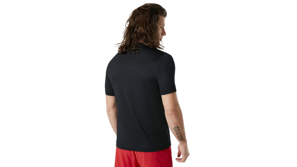 Oakley Ellipse Logo Rashguard - Mens, Blackout, Small, 457602-02E-S