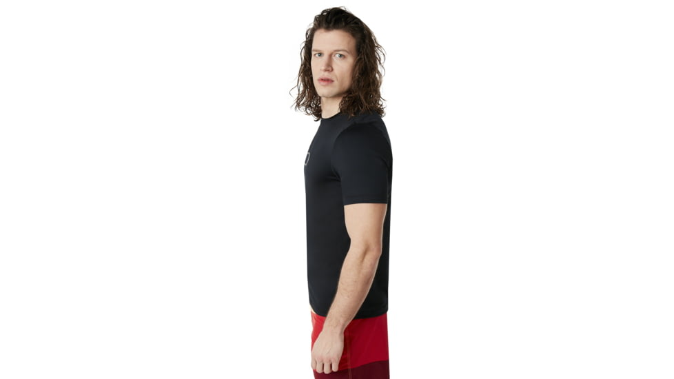 Oakley Ellipse Logo Rashguard - Mens, Blackout, Small, 457602-02E-S