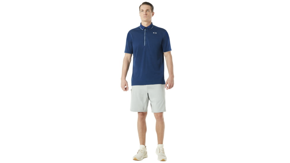 Oakley SI Enhance 8.7 Short Sleeve Polo - Mens, Dark Blue, Large, 434260-609-L