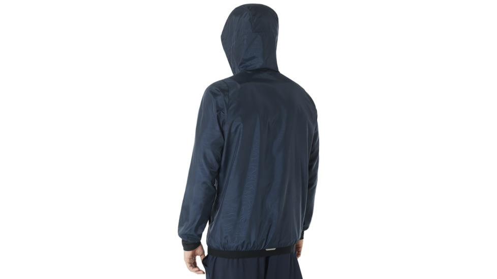 Oakley Enhance Emboss 8.7 Wind Jacket - Mens, Fathom, Extra Large, 412591-6AC-XL
