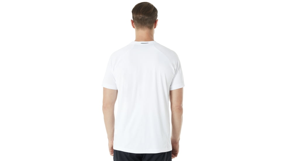 Oakley Enhance Short Sleeve Crew 8.7.01 - Mens, White, Medium, 434259-100-M