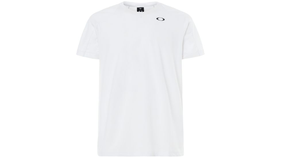 Oakley Enhance Short Sleeve Crew 8.7.01 - Mens, White, Medium, 434259-100-M