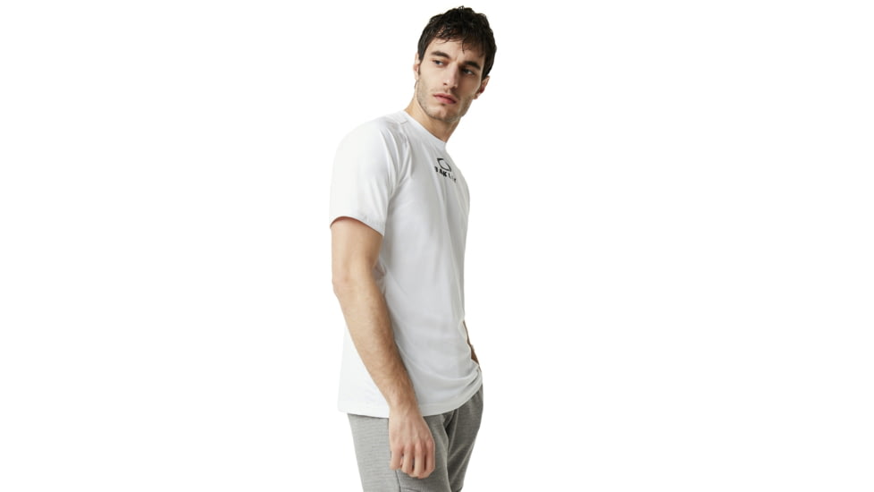 Oakley SI Enhance Short Sleeve Crew 9.0 - Mens, White, Medium, 457719-100-M