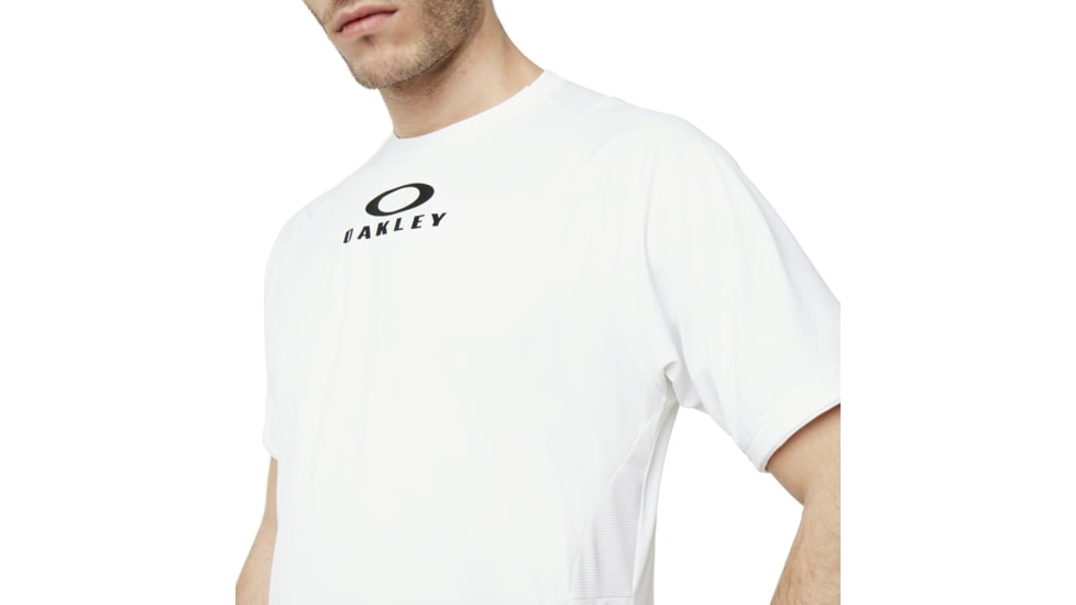 Oakley SI Enhance Short Sleeve Crew 9.0 - Mens, White, Medium, 457719-100-M