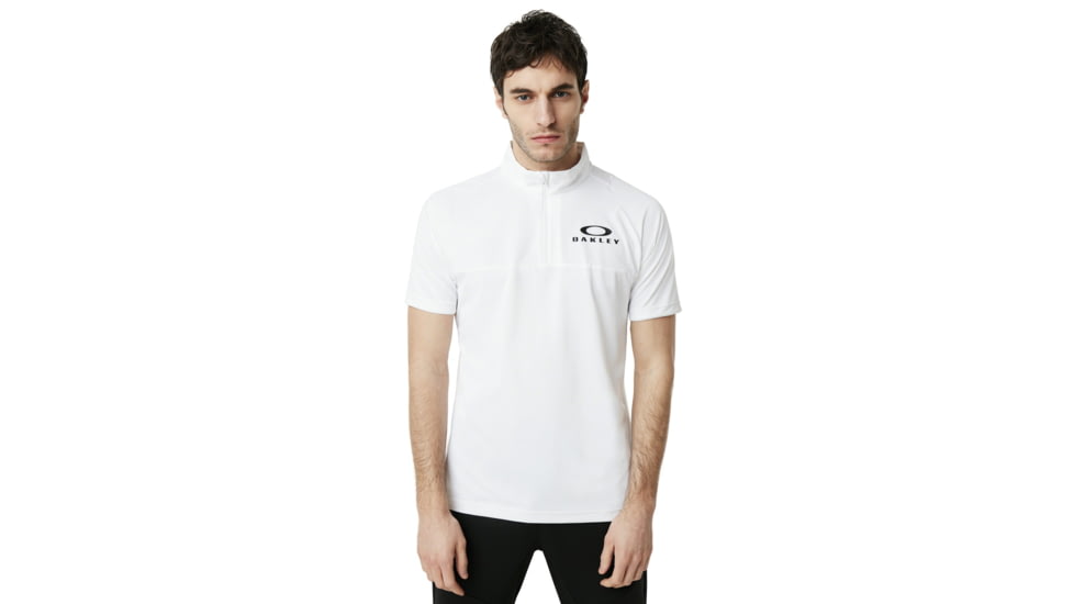 Oakley SI Enhance Short Sleeve Mock 9.0 - Mens, White, Medium, 457725-100-M