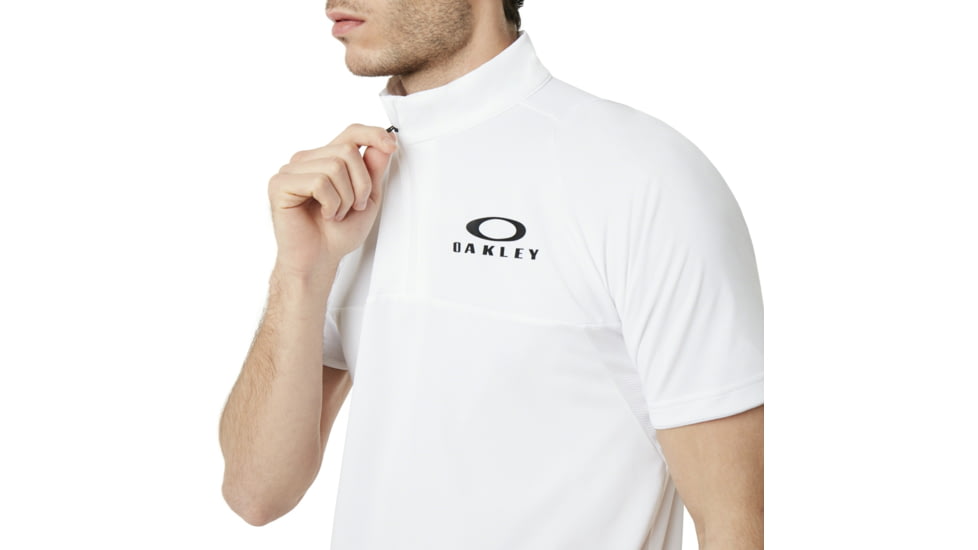 Oakley SI Enhance Short Sleeve Mock 9.0 - Mens, White, Medium, 457725-100-M