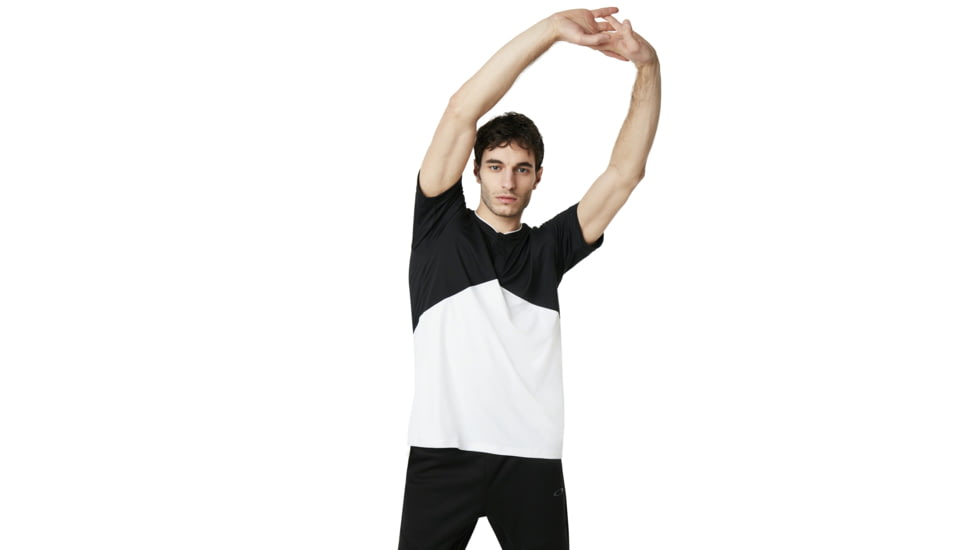 Oakley SI Enhance Slant Short Sleeve Henley 9.0 - Mens, White, 2XL, 457723-100-XXL