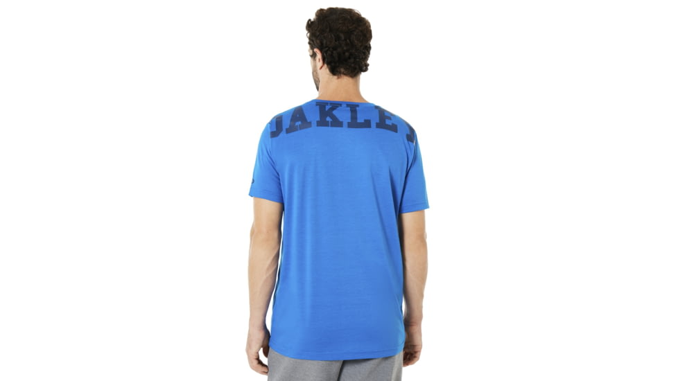 Oakley Enhance Technical Qd Short Sleeve Tee.18.09 - Mens, Ozone, Large, 434254-62T-L