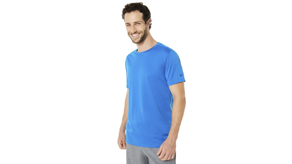 Oakley Enhance Technical Qd Short Sleeve Tee.18.09 - Mens, Ozone, Large, 434254-62T-L