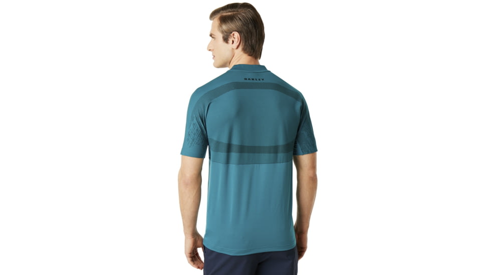 Oakley SI Ergonomic Ellipse Evo Golf Polo - Mens, Petrol, Medium, 434328-9PE-M