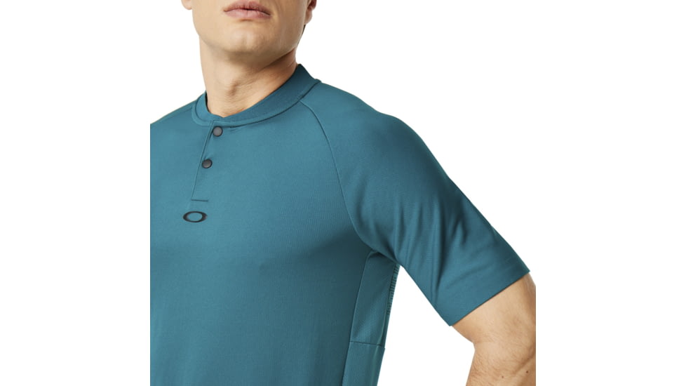 Oakley SI Ergonomic Ellipse Evo Golf Polo - Mens, Petrol, Medium, 434328-9PE-M
